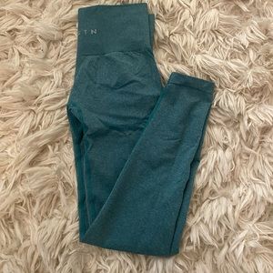 NVGTN teal seamless leggings